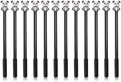 12Pcs Cute Panda Gel Pens for Kids and Adults
