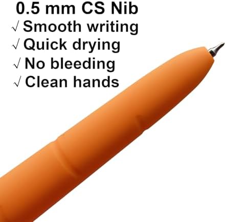 Maydahui 8 Pcs Funny Screaming Carrot Gel Pens