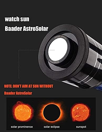 Telescope With Adjustable Tripod And Phone Holder For Beginner Astronomy