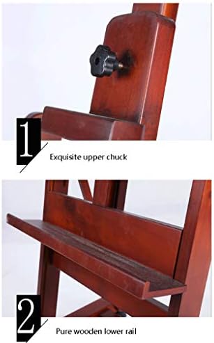 Adjustable Wooden Floor Easel for Art and Display