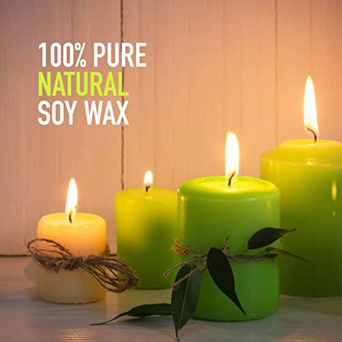 Oraganix 10 Lbs Soy Wax DIY Candle Kit