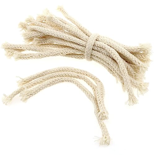 AYLIFU 14 Inch Round Cotton Oil Lamp Wicks 15cm 20pcs