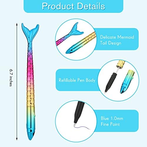 Handepo 50 Mermaid Tail Gel Pens Set