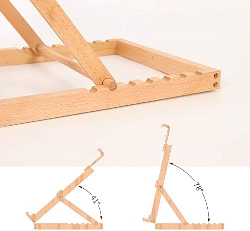 Portable Slope Adjustable Canvas Display Stand for Artists and Kids