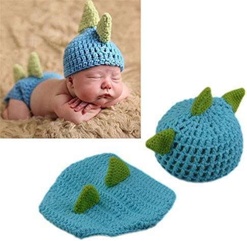 LERORO Newborn Baby Dinosaur Posing Prop Set