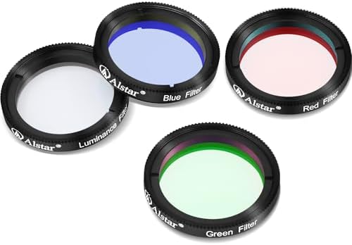 Alstar Deluxe LRGB Telescope Filter Set