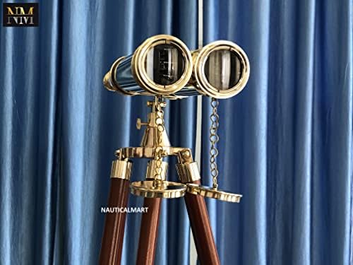 Floor Standing Admirals Solid Brass Binoculars 62