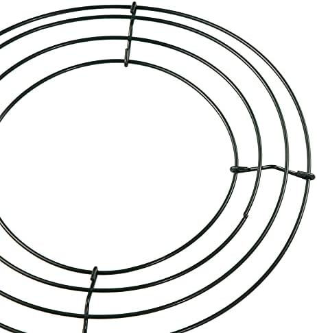 UND 8 Inch Green Wire Wreath Frame for Crafting