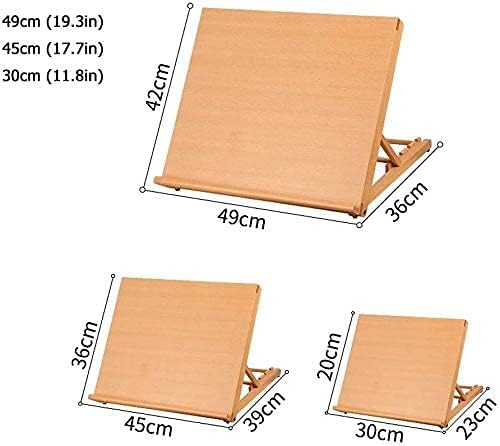 Adjustable Desktop Easel Stand for Artwork Display and Painting