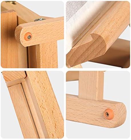 Portable Beech Wood Easel with Adjustable Height