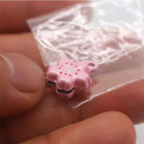 10 Pcs Cherry Blossom Bells For DIY Jewelry And Crafts
