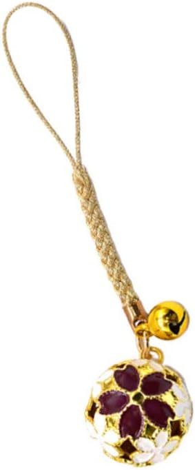 EXCEART DIY Hollow Cherry Blossom Japanese Bells Hanging Decor