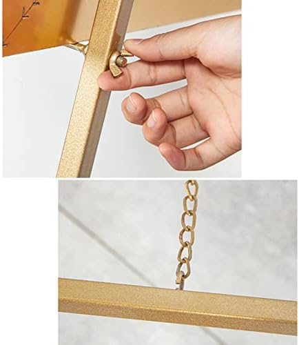 A-Frame Artist Easel Adjustable Height 145cm Tall Gold