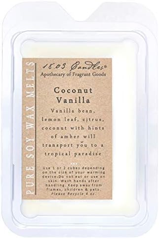 1803 Candles Melters Coconut Vanilla