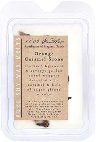 1803 Candles - Orange Caramel Scone Melter Sleeve