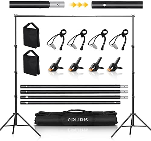 CPLIRIS Adjustable Backdrop Stand for Parties and Photography