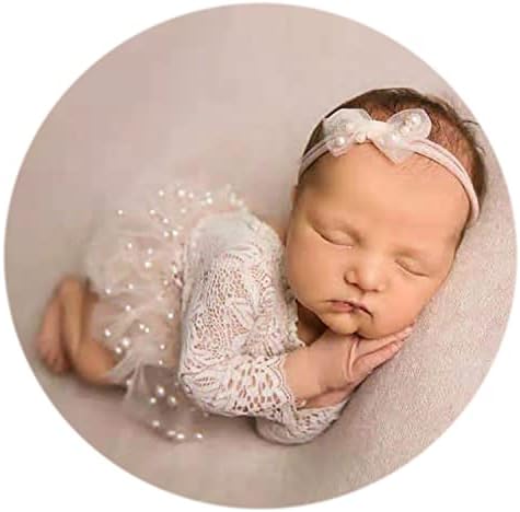 Zeroest Newborn Girl Photography Outfit 3 PCS Set