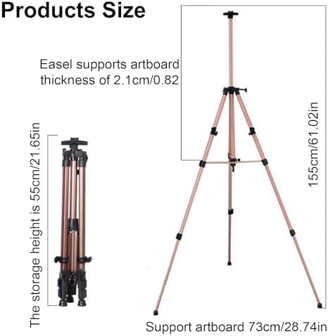 Adjustable Folding Easel with Storage Bag