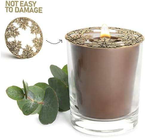 Maple Leaf Candle Topper with Extinguishing Cap