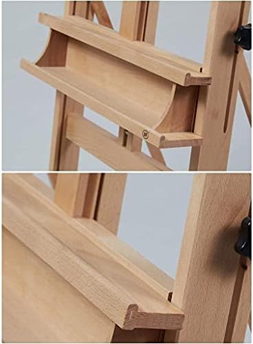 Artist Easel Stand Large Canvas Poster Display Easel with Wheels