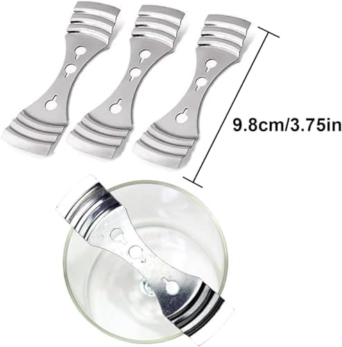 20pcs Metal Candle Wick Holder Stainless Steel for Candle Making