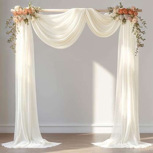 30 x 20ft Wedding Arch Draping Fabric Panel
