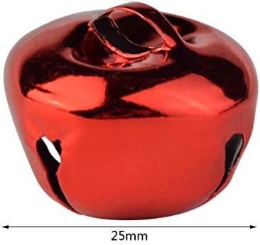 100pcs Jingle Bells for Christmas Party Festival Decor