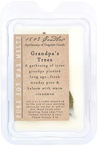 1803 Candles Melters Grandpas Trees