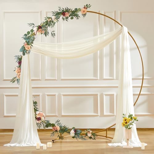 30 x 20ft Wedding Arch Draping Fabric Panel