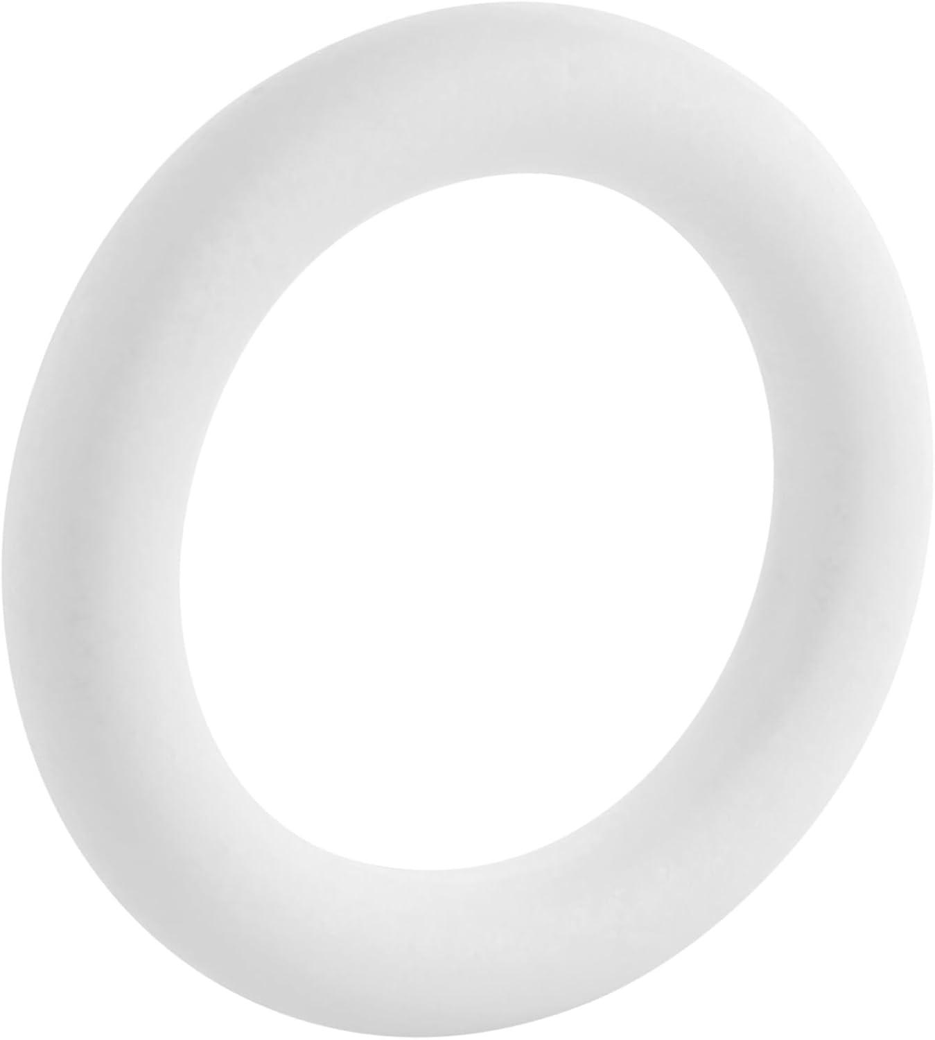4 Pack Foam Wreath Forms 10 Inch White