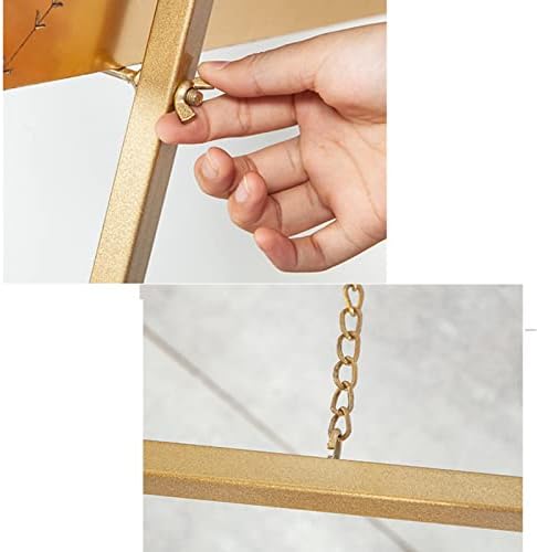 Gold Metal Art Easel Stand for Painting and Display