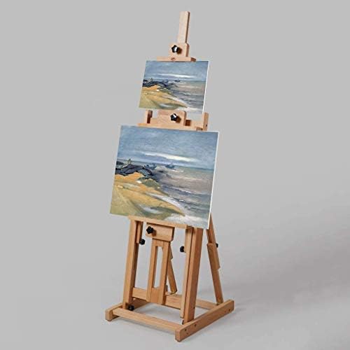 Large Adjustable Wood Easel for Art and Display