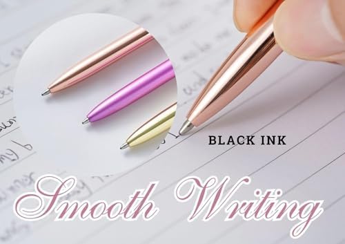 Innobeta Pearl Decorated Metal Pens Set of 3
