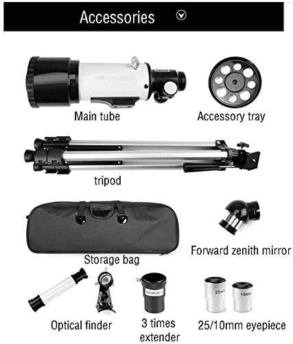 Kids Astronomy Telescope with 70mm Aperture and 400mm AZ Mount