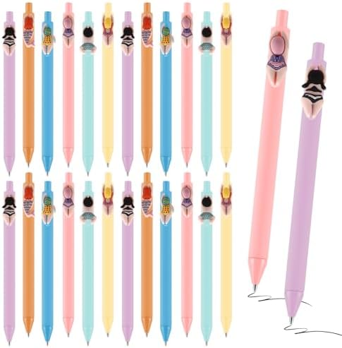 24 Pcs Pool Themed Ballpoint Pens for Summer Party and School Use