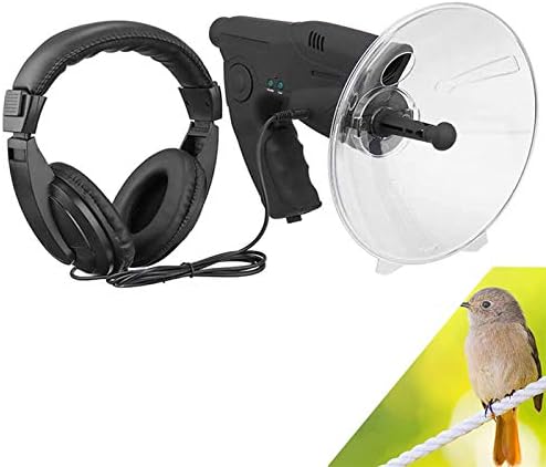 Parabolic Microphone Monocular with Headphones