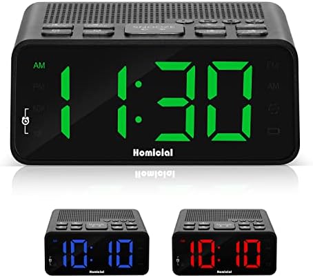Jingsense Digital Alarm Clock Radio with AMFM Radio and Sleep Timer