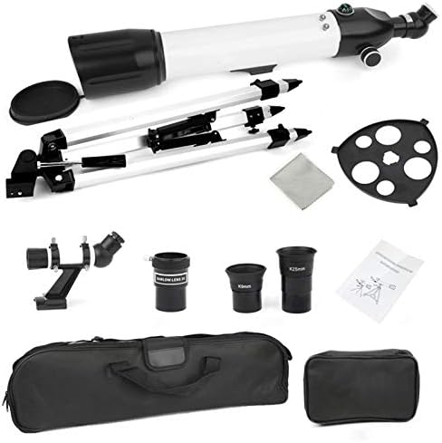 Beginner Telescope 60080mm Refractor with Tripod and Backpack