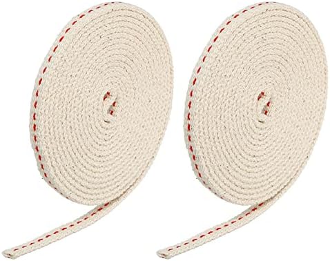 MECCANIXITY Oil Lamp Wick 2 Roll 65 Foot Cotton