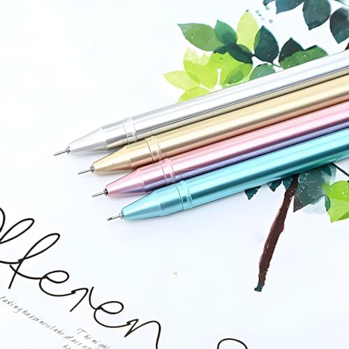 12Pcs Cute Gel Ink Pens with Elephant Pendant