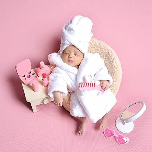 MG House Newborn Baby Photography Bathrobe Outfit Set