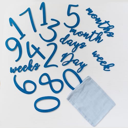 Miaoberry Ocean Baby Milestone Blanket for Boys