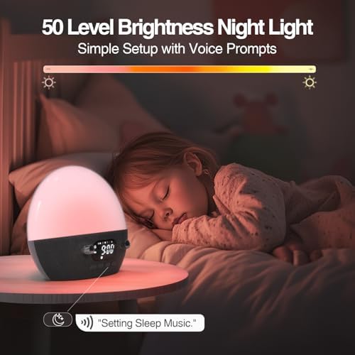 MOMILLA Sunrise Alarm Clock with Bluetooth Speaker