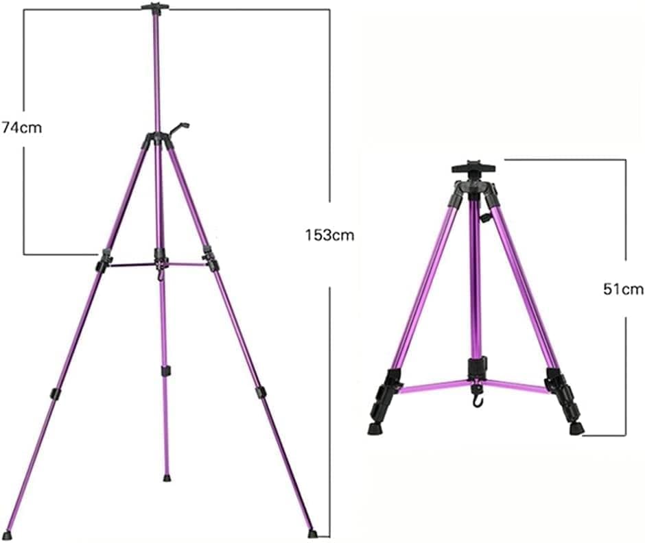 Sturdy Aluminum Easel for Indoor and Outdoor Use