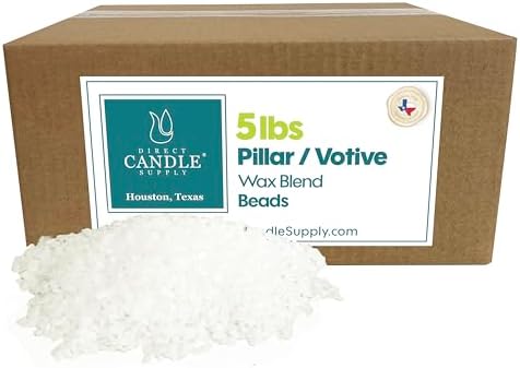 5 lbs High Melt Paraffin Blend for Pillars Votives and DIY Projects