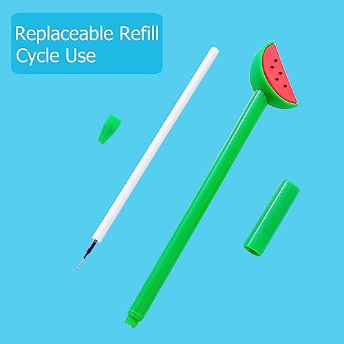 30 Pcs Cute Watermelon Gel Pens for Kids