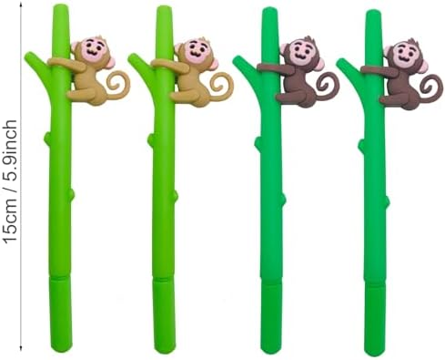 Cute Monkey Gel Ink Pens 20 Pack