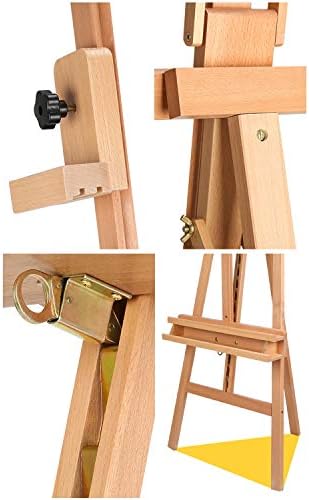 Red Beech Slope Adjustable Painting Easel