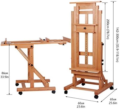Multi-Purpose Display Easel with Wheels