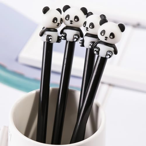 12Pcs Cute Panda Gel Pens for Kids and Adults